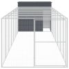 Dog House Anthracite Galvanized steel 84.3 x 341.3 x 71.3 in