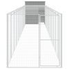 Dog House Light grey Galvanized steel Large Sturdy Dog House